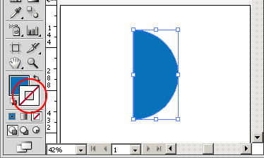 illustrator オブジェクト　塗りと線